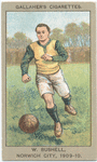 W. Bushell, Norwich City, 1909-10.