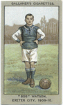 Bob' Watson, Exeter City, 1909-10.
