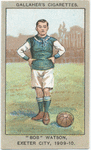 'Bob' Watson, Exeter City, 1909-10.