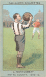 J. Montgomery, Notts County, 1909-10.