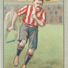 Ernest Needham, Sheffield United, 1909-10.