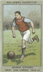 George Kitchen, West Ham United, 1909-10.