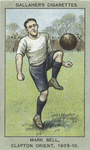 Mark Bell, Clapton Orient, 1909-10.