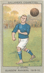 J. Stark, Glasgow Rangers, 1909-10.