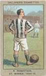 R. Robertson, St. Mirren, 1909-10.
