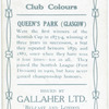 R.S. McColl, Queen's Park, Glasgow, 1909-10.