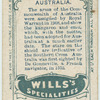 Australia.