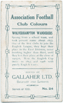 G. Hedley, Wolverhampton, W., 1909-10.