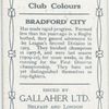 E. H. Lintotott, Bradford City, 1909-10.