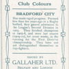 E. H. Lintotott, Bradford City, 1909-10.
