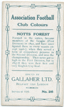 A. Grenville Morris, Notts Forest, 1909-10.