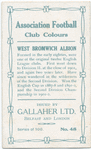 W. Garraty, West Bromwich A., 1909-10.