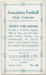WM. Barnes, Queens Park R., 1909-10.
