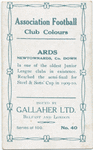 R. McIvor, Ards, 1909-10.