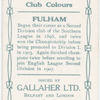 Arthur Collins, Fulham, 1909-10.