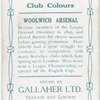 P. R. Sands, Woolwich Arsenal, 1909-10.