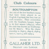 J. B. Eastham, Southampton, 1909-10.