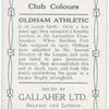 Alex Downie, Oldham Athletic, 1909-10.