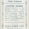 R. M. Hawkes, Luton Town, 1909-10.