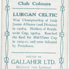 WM. Birch, Lurgan Celtic, 1909-10.