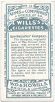 Apothecaries.