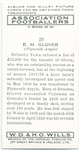 E. M. Glover, Plymouth Argyle.