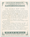 The Double Ruff Game.