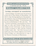 Victoria University of Manchester.