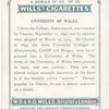 University of Wales.