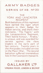 The York and Lancaster Regiment.