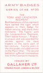 The York and Lancaster Regiment.