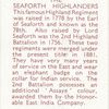 The Seaforth Highlanders.