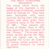The West Yorkshire Regiment.