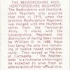 The Bedfordshire and Hertfordshire Regiment.