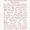 The Northamptonshire Regiment.