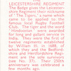 The Leicestershire Regiment.