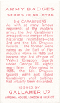 3rd Carabiniers.