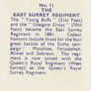 The East Surrey Regiment.