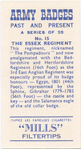 The Essex Regiment.