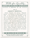 Christ's Hospital.