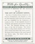 The City of London School.