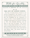 The City of London School.