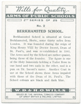 Berhamsted School.