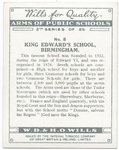 King Edward's School, Birmingham.