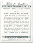 King's School, Canterbury.