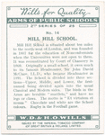 Mill Hill School.