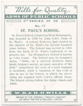 St. Paul's School.