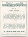 Stowe School.