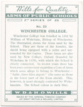 Winchester College.