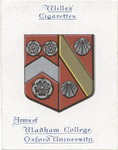 Wadham College, Oxford.